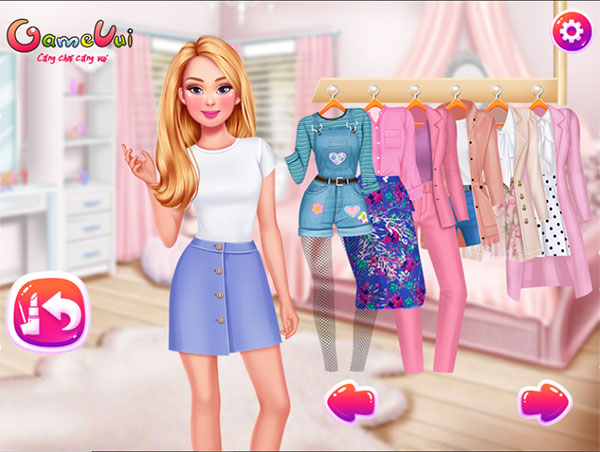 Chọn trang phục cho barbie