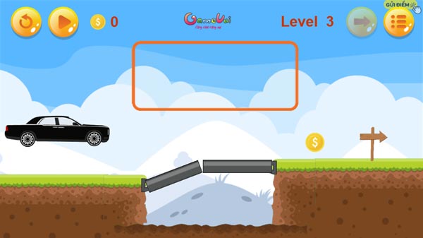 Lắp ghép các mảnh thành cây cầu hoàn chỉnh