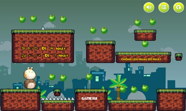 Di chuyển 2 chú Totoro thật khéo léo