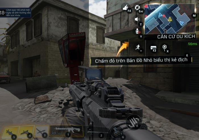 UAV giúp xác định rõ vị trí của đối thủ