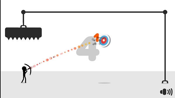 Bắn trúng mục tiêu để ghi điểm