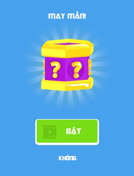 Mở hộp may mắn nhận phần thưởng