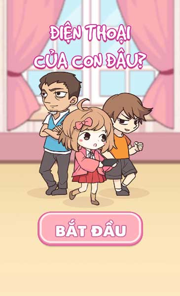 Chơi game Điện thoại của con đâu - GameVui