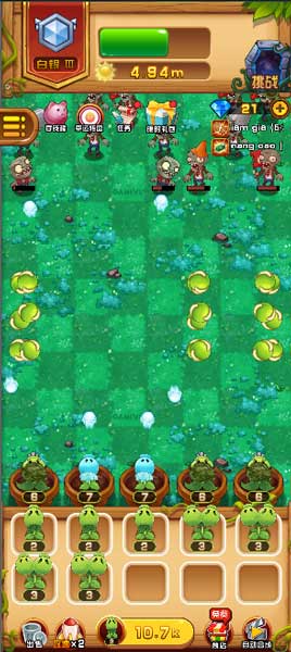 Phòng thủ trước lũ Zombie nguy hiểm