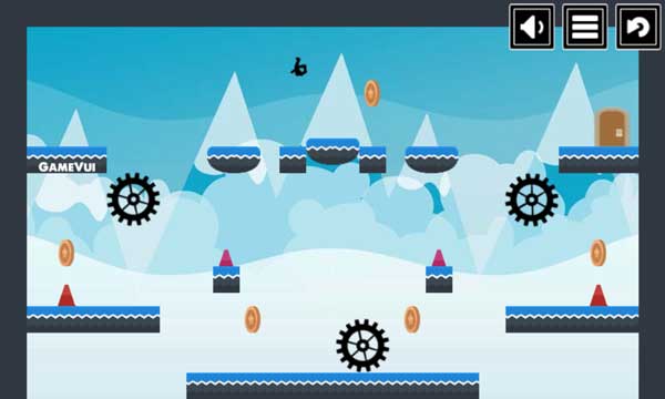 Giúp stickman thu thập tất cả tiền xu vàng