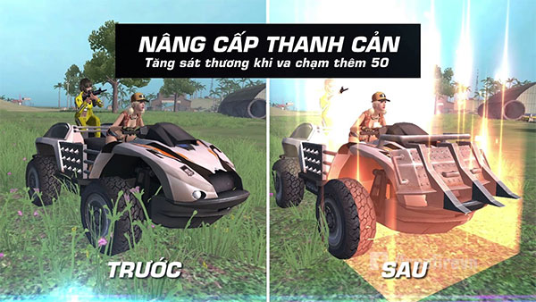 Nâng cấp thanh cản