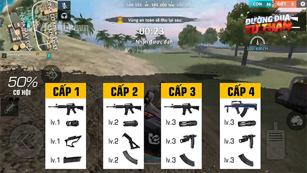 Nâng cấp vũ khí