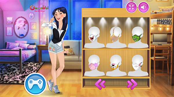 Chọn trang phục cho Mộc Lan