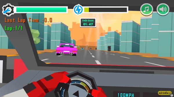 Điểu khiển xe đua địa hình tốc độ cao