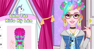 Làm tóc kiểu kỳ lân