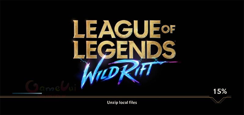 Game đang giải nén file