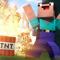 Minecraft đặt bom