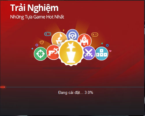 Quá trình cài đặt Garena