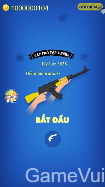 Chơi game Sát thủ tập luyện - GameVui