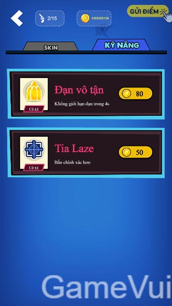 Item tăng sức mạnh