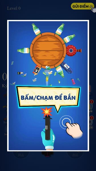 Cách chơi game Sát thủ tập luyện bắn súng