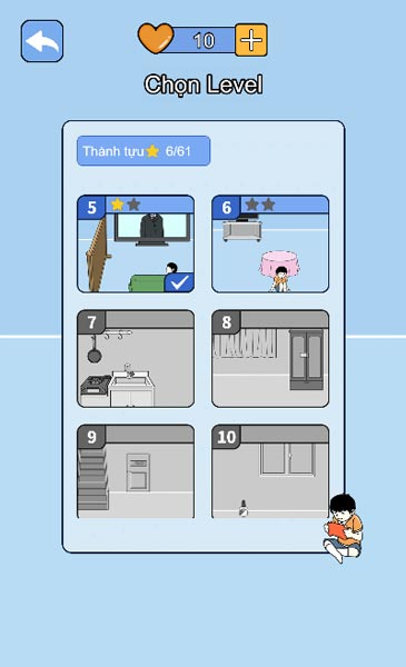 Chọn level