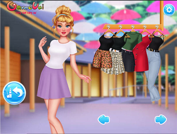Chọn trang phục cho Cinderella