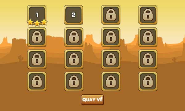 Chọn level thử thách