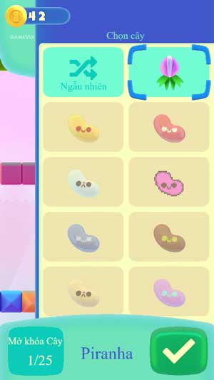 Mua các giống cây khác cho mèo Oggy