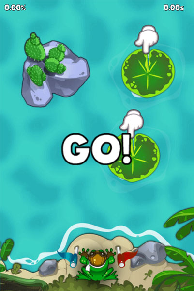 Hãy giúp chú ếch vào lá sen