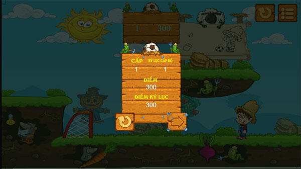 Hoàn thành cấp độ