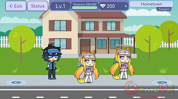 Khám phá khu vực khác nhau trong Gacha Life