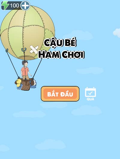Chơi game Cậu bé ham chơi - gameVui