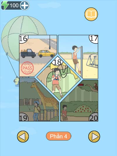 Chọn level thử thách