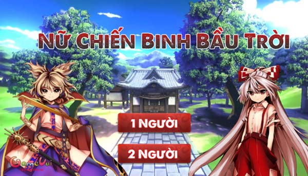 Chơi game Nữ chiến binh bầu trời - GameVui