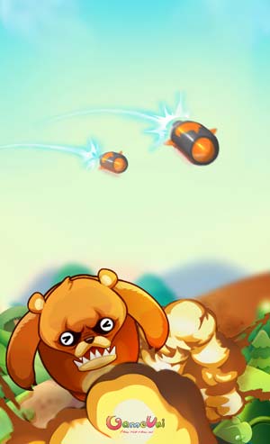 Chơi game Pháo phòng thủ - GameVui