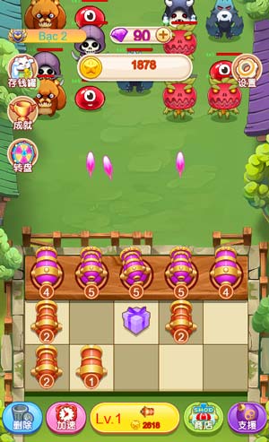 Bắn hạ các loại quái vật, zombie