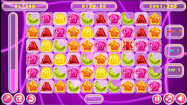 Đổi chỗ 2 viên thạch