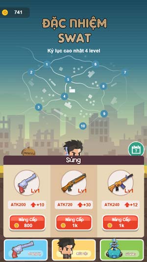 Nâng cấp vũ khí