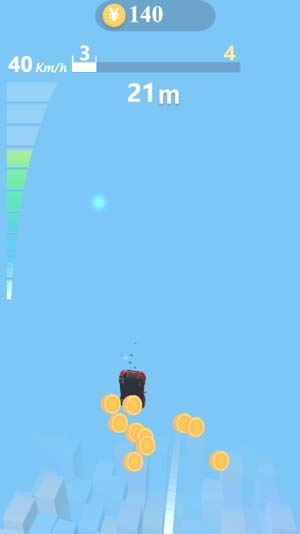 Nhào lộn mạo hiểm và thưởng nhiền tiền xu vàng