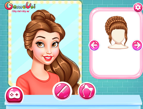 Chọn kiểu tóc cho Belle