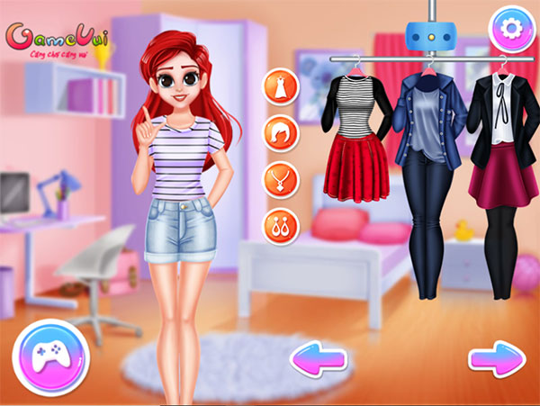 Chọn trang phục cho Ariel