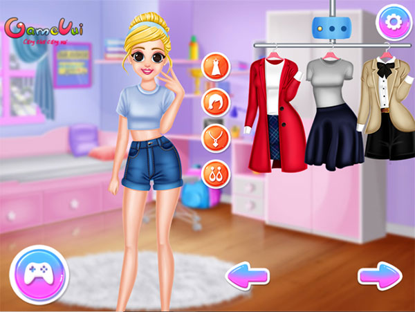 Chọn trang phục cho Cinderella