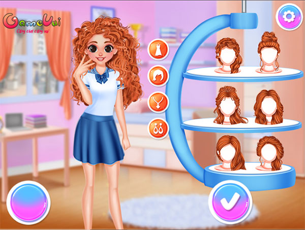 Chọn trang phục cho Merida