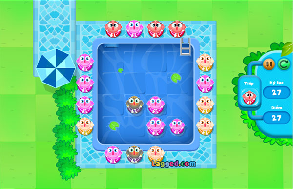 Ghép 3 con cá lại với nhau