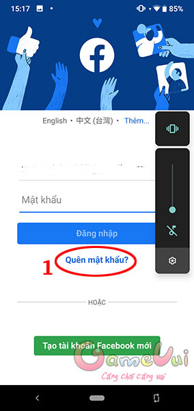 Quên mật khẩu