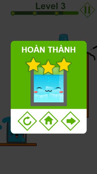 Hoàn thành level thử thách