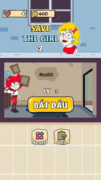 Chơi game Save the girl 2 - GameVui
