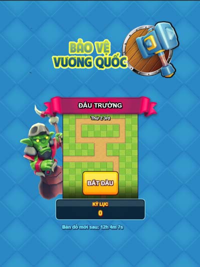 Chơi game Bảo vệ vương quốc - GameVui