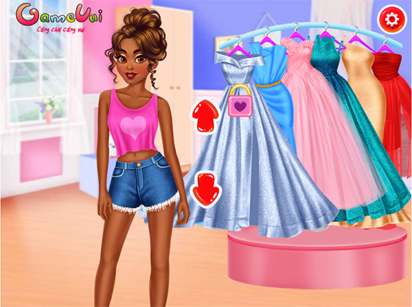 Chọn trang phục cho Tiana