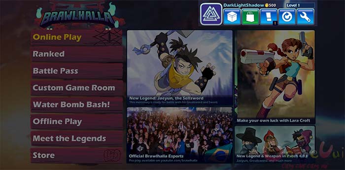 Tổng 500 Vàng đã nằm trong túi bạn