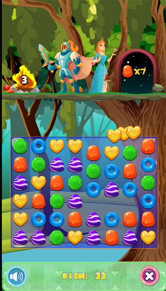 Triệt tiêu kẹo theo mục tiêu