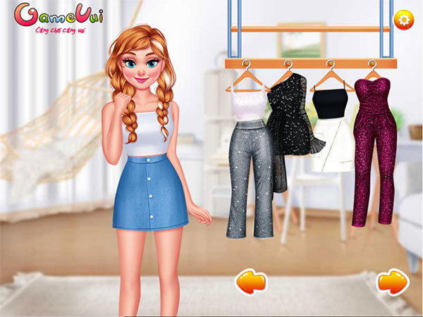 Chọn trang phục cho Anna