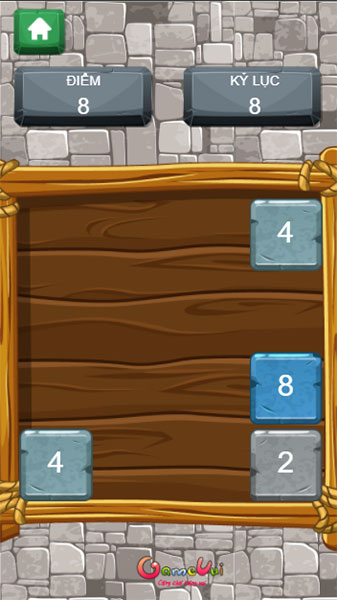 Di chuyển ô số theo hàng ngang và dọc