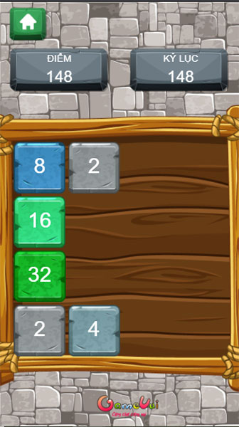 Kết hợp 2 ô giống nhau để tạo thành ô lớn hơn